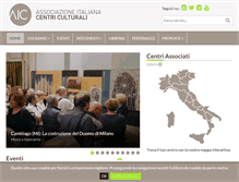 Tablet Screenshot of centriculturali.org